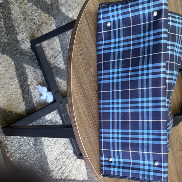 Burberry Navy and Light Blue authentic official blue tag hand bag - Picture 6 of 12